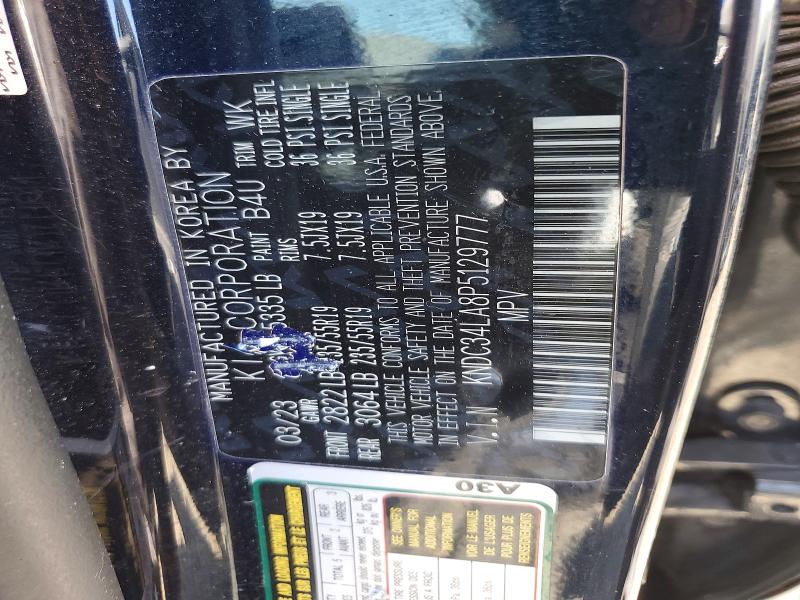 Продаж на аукціоні авто 2023 Kia Ev6, vin: KNDC34LA8P5129777, номер лоту: 53955196