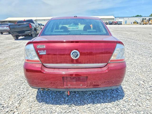 2008 Mercury Sable მანქანა იყიდება აუქციონზე, vin: 1MEHM42WX8G625149, აუქციონის ნომერი: 52211086