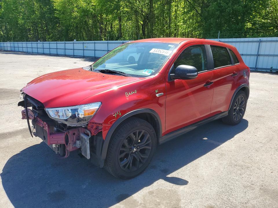 2019 Mitsubishi Outlander Sport მანქანა იყიდება აუქციონზე, vin: JA4AP3AU7KU036017, აუქციონის ნომერი: 53352516