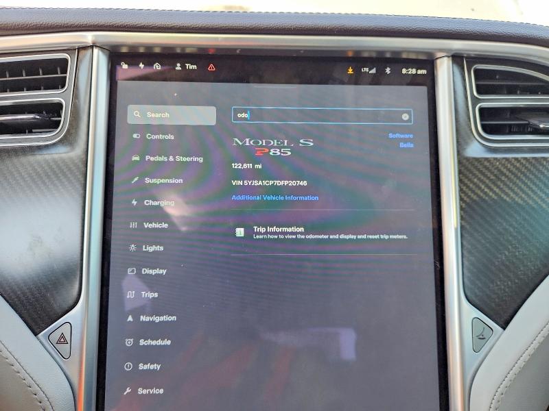Продаж на аукціоні авто 2013 Tesla Model S, vin: 5YJSA1CP7DFP20746, номер лоту: 53584826