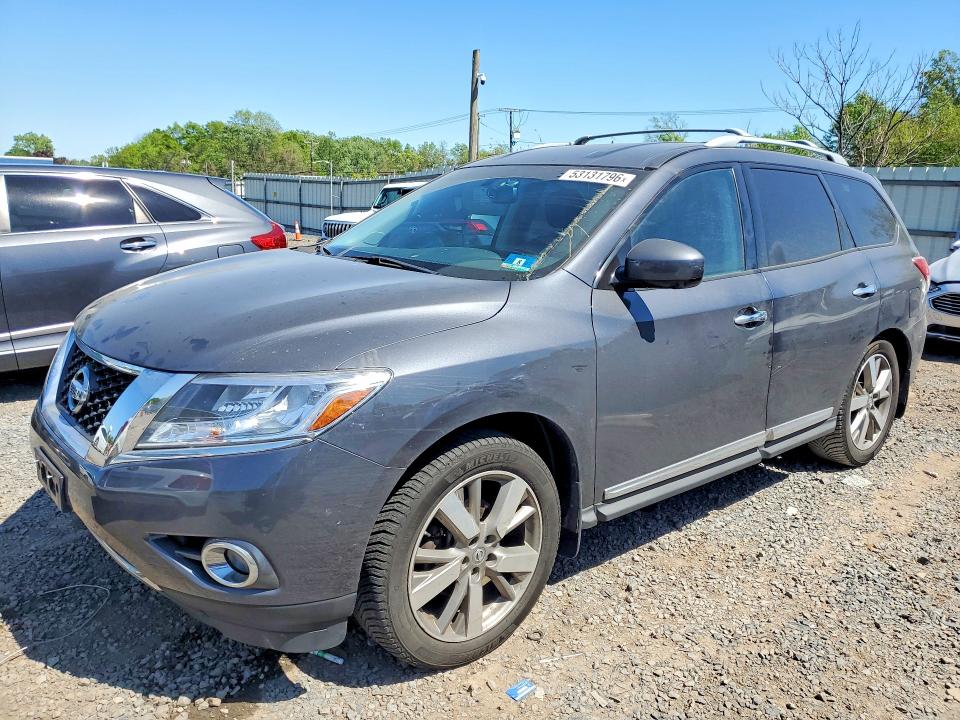 53131796 :رقم المزاد ، 5N1AR2MM8EC699656 vin ، 2014 Nissan Pathfinder مزاد بيع