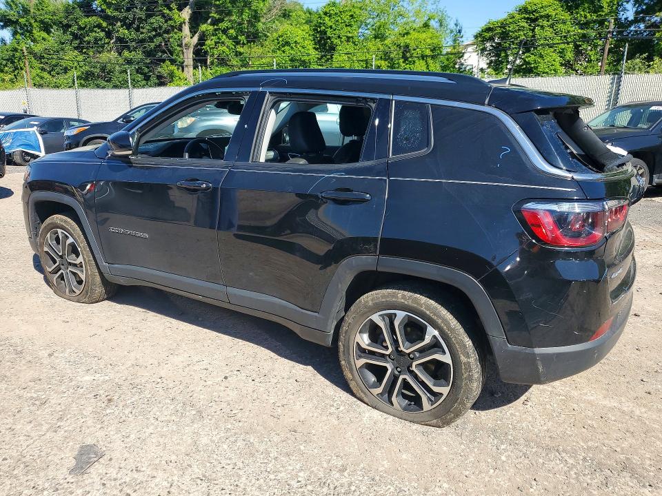 2022 Jeep Compass მანქანა იყიდება აუქციონზე, vin: 3C4NJDCB6NT152477, აუქციონის ნომერი: 55122126