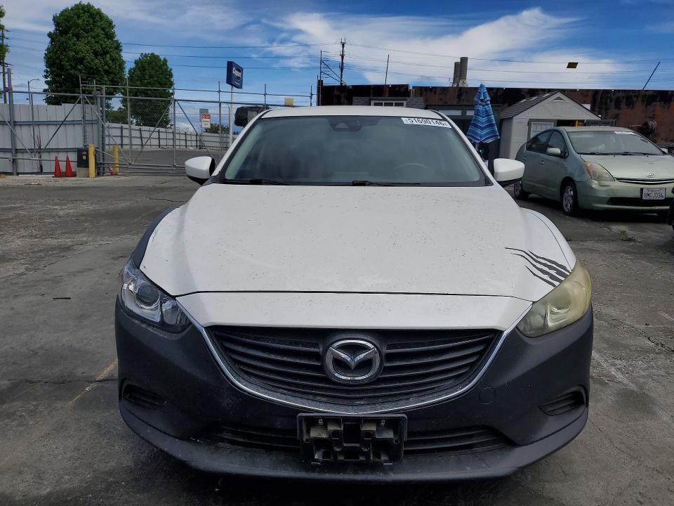 2017 Mazda Mazda 6 მანქანა იყიდება აუქციონზე, vin: JM1GL1V5XH1110317, აუქციონის ნომერი: 51690146