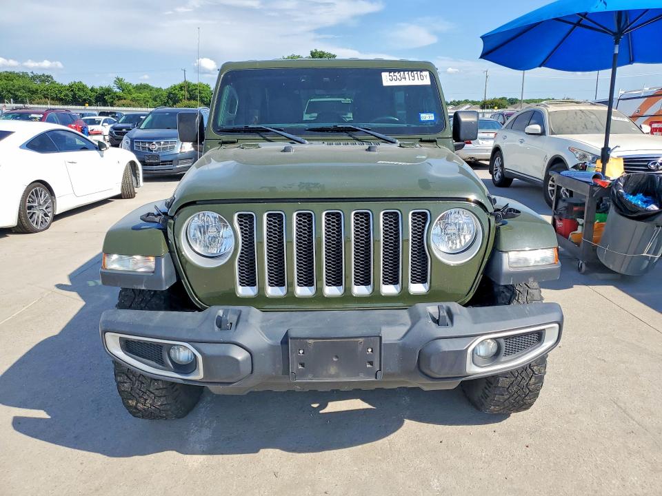 55341916 :رقم المزاد ، 1C4HJXEG2MW502154 vin ، 2021 Jeep Wrangler Unlimited مزاد بيع