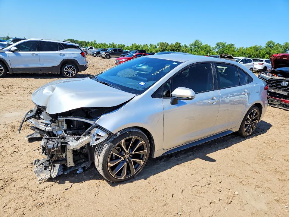Auction sale of the 2021 Toyota Corolla, vin: JTDS4MCE0MJ061425, lot number: 55115506