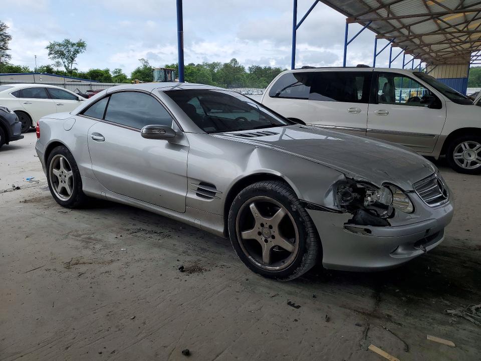 2004 Mercedes-benz Sl მანქანა იყიდება აუქციონზე, vin: WDBSK75F84F075832, აუქციონის ნომერი: 52189786