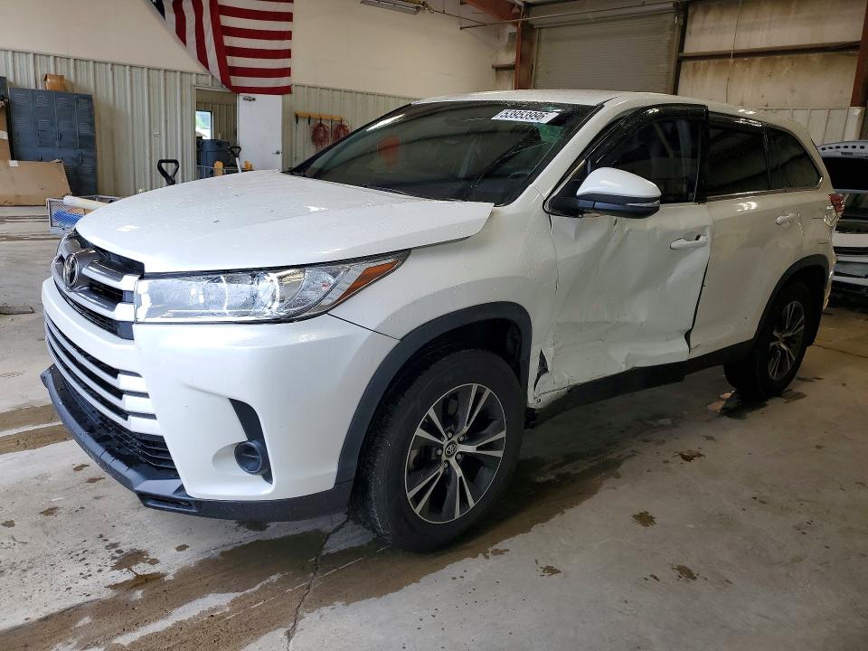 2019 Toyota Highlander მანქანა იყიდება აუქციონზე, vin: 5TDZZRFH7KS356119, აუქციონის ნომერი: 53953996