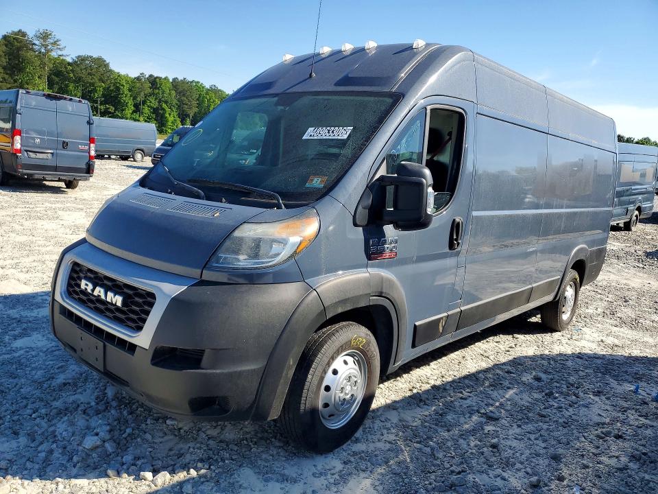 Продаж на аукціоні авто 2020 Ram Promaster 3500, vin: 3C6URVJG1LE133918, номер лоту: 48963306
