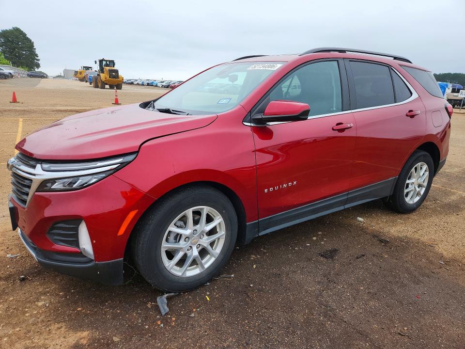 Продаж на аукціоні авто 2022 Chevrolet Equinox, vin: 3GNAXKEV9NL211425, номер лоту: 62368276