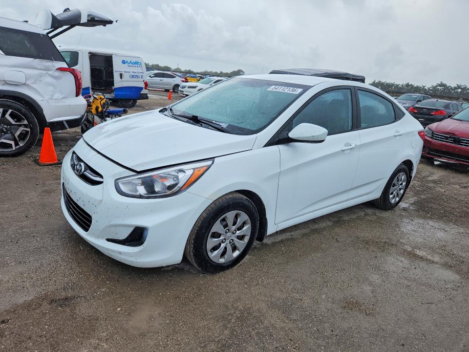 54112136 :رقم المزاد ، KMHCT4AEXGU971415 vin ، 2016 Hyundai Accent مزاد بيع