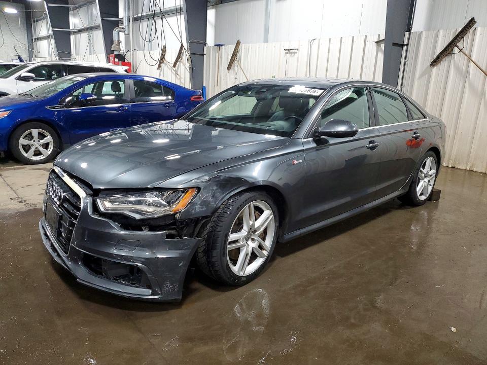 55456616 :رقم المزاد ، WAUHGAFC1FN031465 vin ، 2015 Audi A6 مزاد بيع