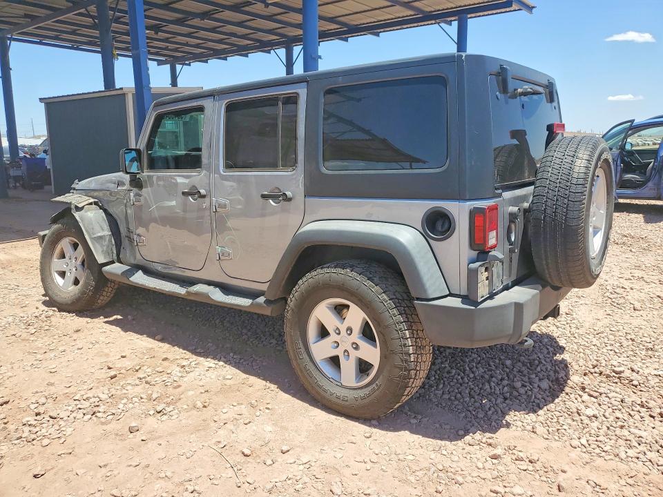 2017 Jeep Wrangler Unlimited მანქანა იყიდება აუქციონზე, vin: 1C4BJWDG2HL702833, აუქციონის ნომერი: 55400426
