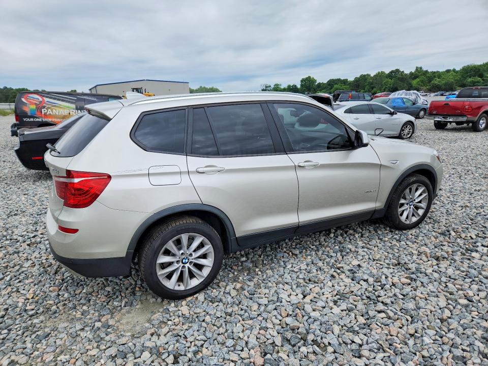2017 Bmw X3 მანქანა იყიდება აუქციონზე, vin: 5UXWX9C50H0T09205, აუქციონის ნომერი: 53332916