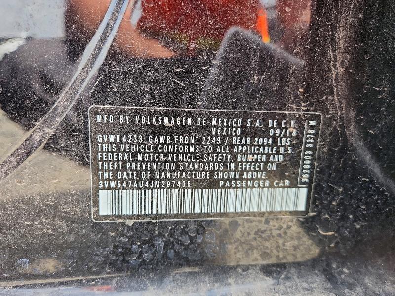 Aukcja sprzedaży 2018 Volkswagen Gti, vin: 3VW547AU4JM297435, numer aukcji: 52486596