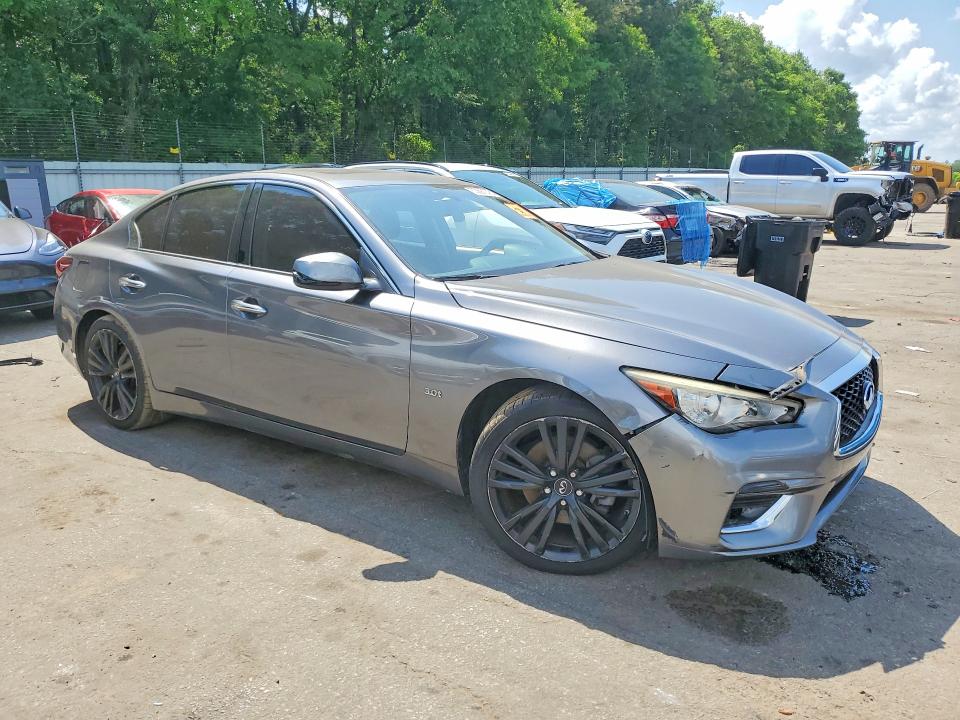 2018 Infiniti Q50 მანქანა იყიდება აუქციონზე, vin: JN1EV7AP1JM366428, აუქციონის ნომერი: 53897276