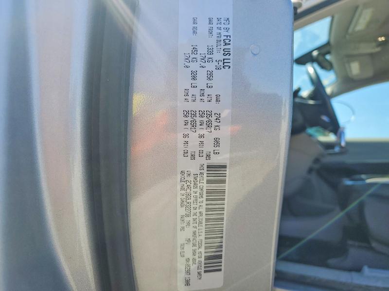 Продаж на аукціоні авто 2018 Chrysler Pacifica, vin: 2C4RC1BG9JR322738, номер лоту: 52664406