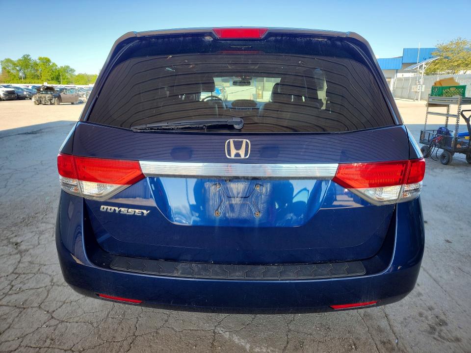 52738116 :رقم المزاد ، 5FNRL5H61FB102003 vin ، 2015 Honda Odyssey مزاد بيع