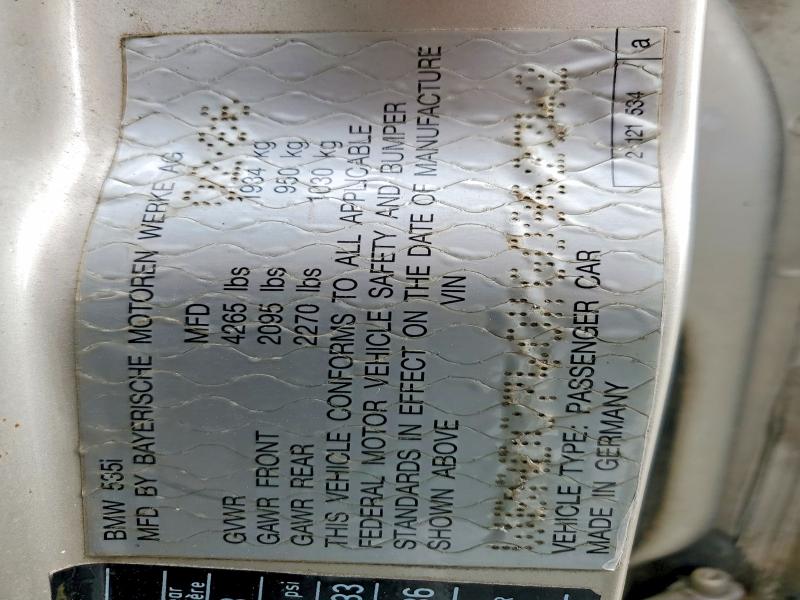 Aukcja sprzedaży 1986 Bmw 535, vin: WBADC740XG0962342, numer aukcji: 55703326