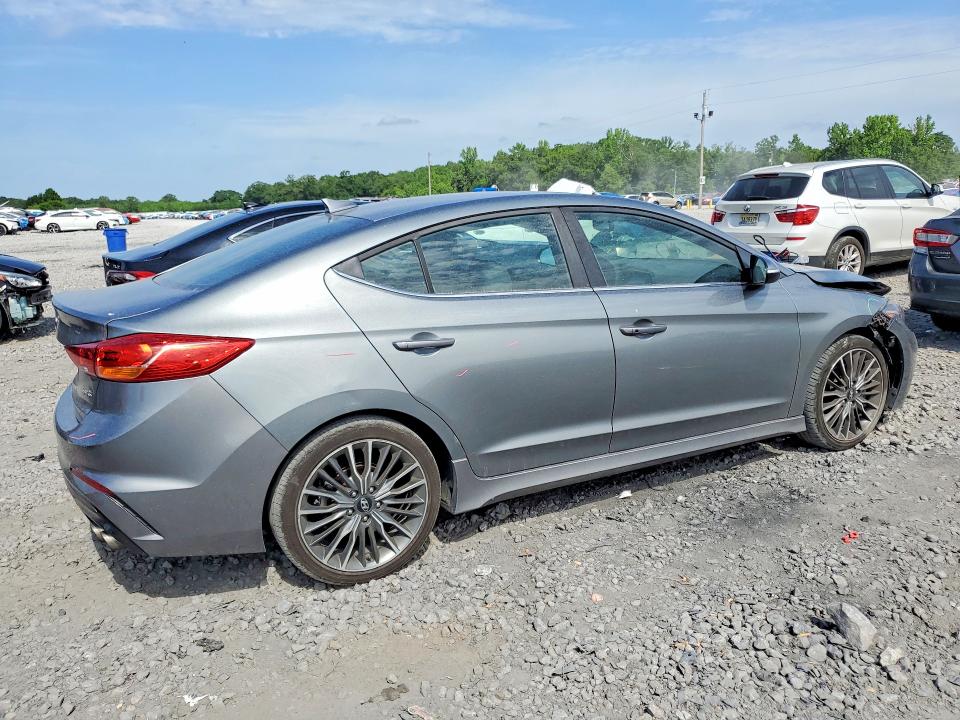 Продаж на аукціоні авто 2017 Hyundai Elantra, vin: KMHD04LB4HU327524, номер лоту: 53655066