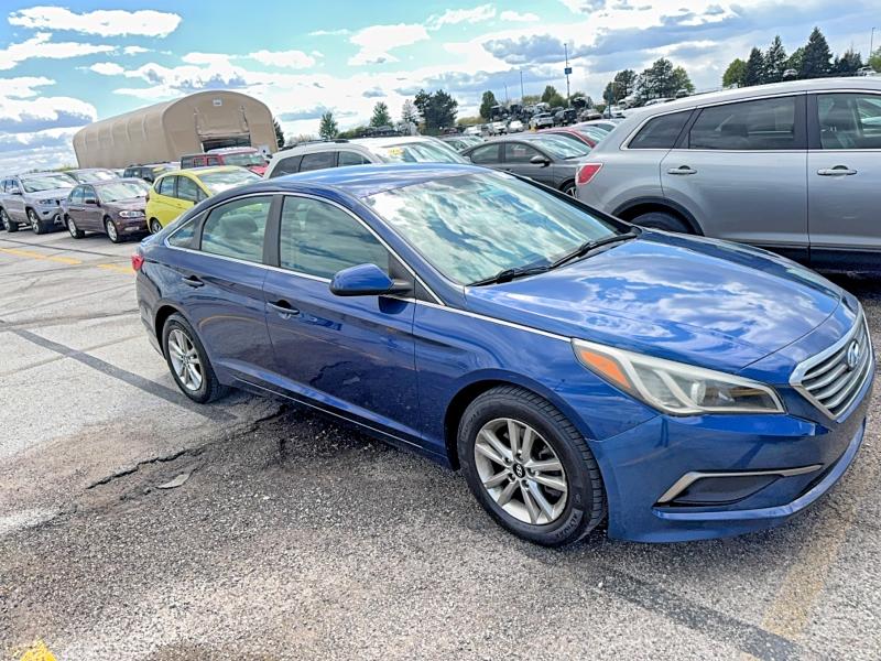 2017 Hyundai Sonata მანქანა იყიდება აუქციონზე, vin: 5NPE24AFXHH573044, აუქციონის ნომერი: 52455676