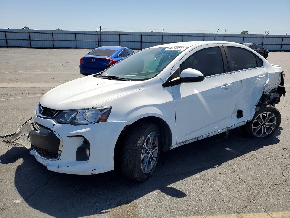 Auction sale of the 2019 Chevrolet Sonic, vin: 1G1JD5SB2K4126322, lot number: 54110706