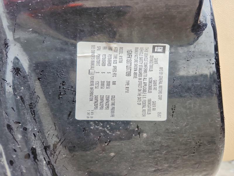 2007 Chevrolet Tahoe მანქანა იყიდება აუქციონზე, vin: 1GNFK13077J377099, აუქციონის ნომერი: 52711196