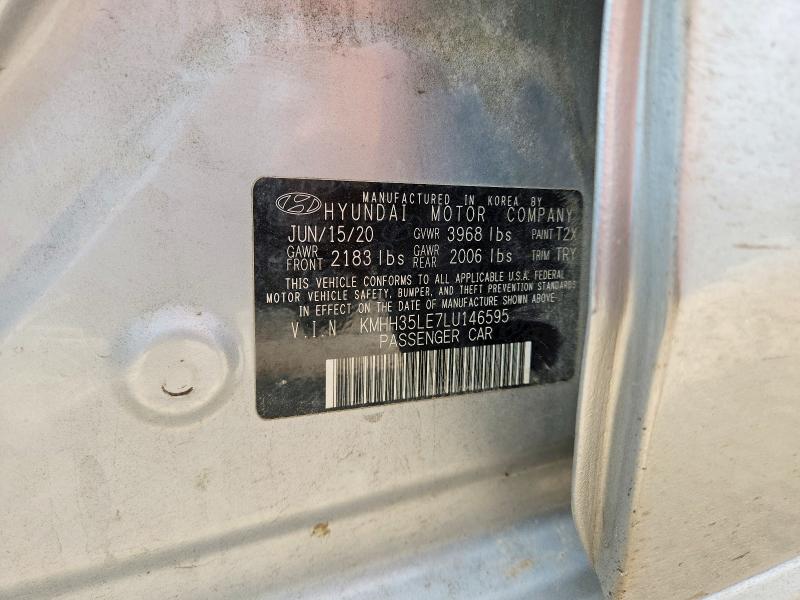 Aukcja sprzedaży 2020 Hyundai Elantra Gt, vin: KMHH35LE7LU146595, numer aukcji: 53643016