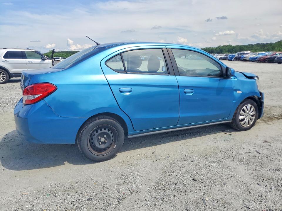 55299476 :رقم المزاد ، ML32F3FJ7LHF07885 vin ، 2020 Mitsubishi Mirage مزاد بيع