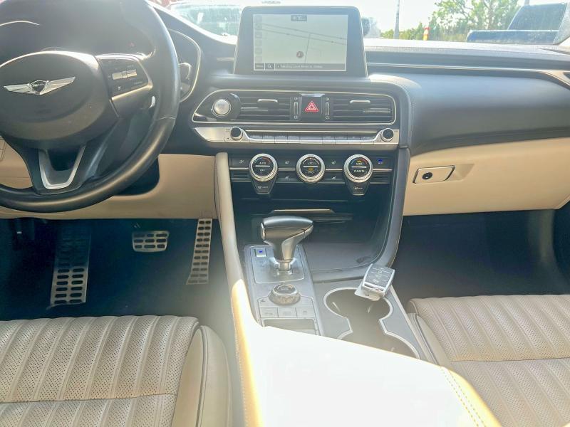 2019 Genesis G70 მანქანა იყიდება აუქციონზე, vin: KMTG74LE7KU026830, აუქციონის ნომერი: 54501286