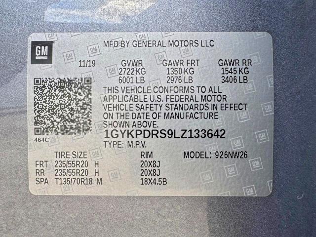 Продажа на аукционе авто 2020 Cadillac Xt6, vin: 1GYKPDRS9LZ133642, номер лота: 55019146