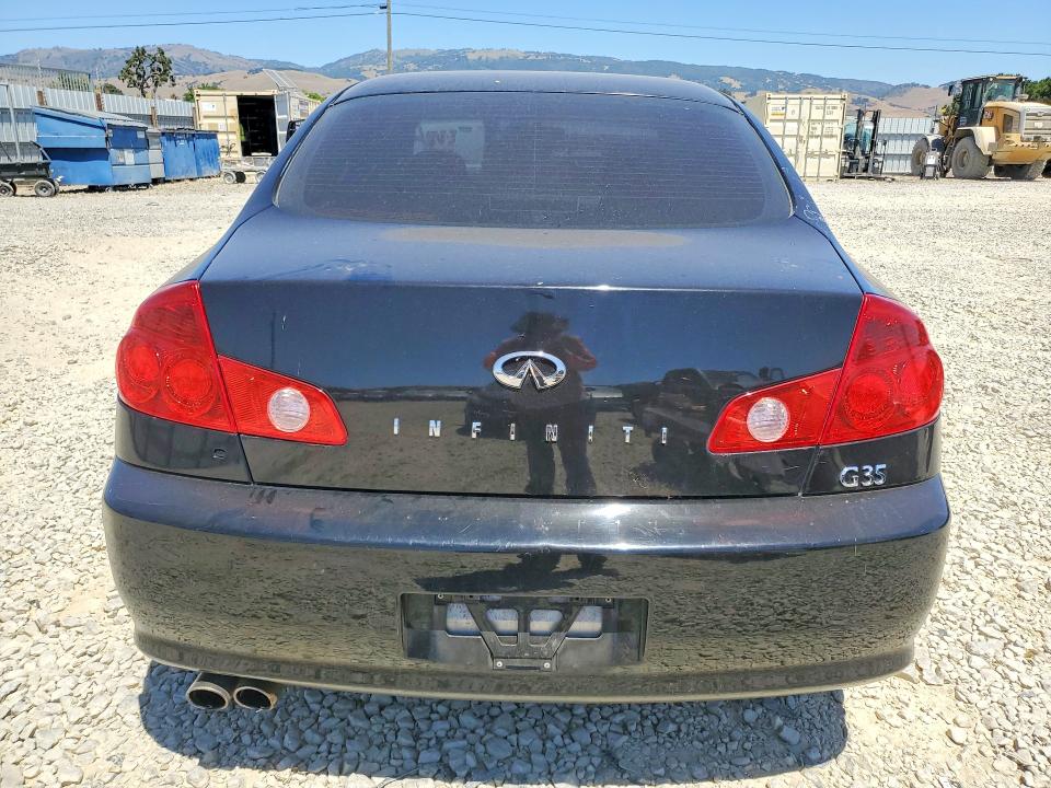 53910796 :رقم المزاد ، JNKCV51E56M500578 vin ، 2006 Infiniti G35 مزاد بيع