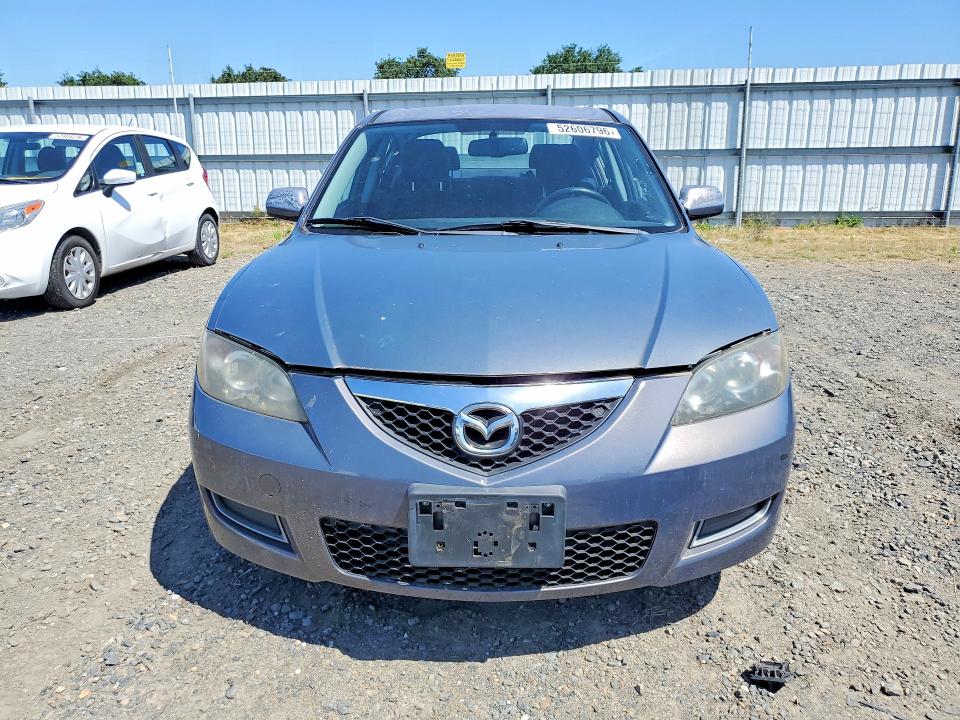 52606796 :رقم المزاد ، JM1BK32F271626501 vin ، 2007 Mazda 3 مزاد بيع