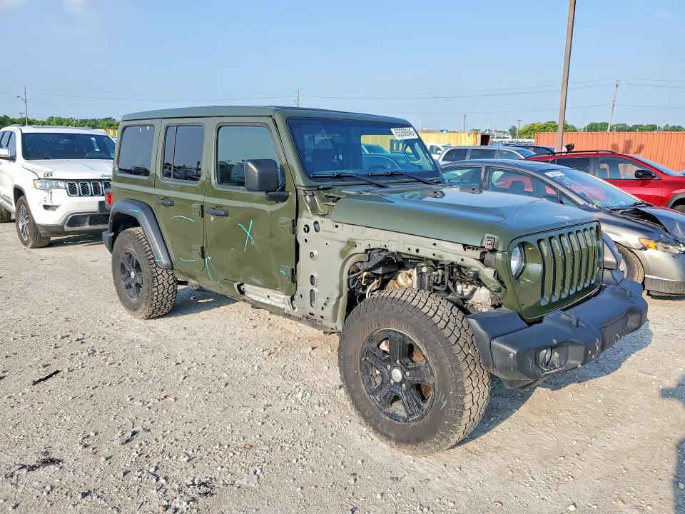 53268846 :رقم المزاد ، 1C4HJXDGXNW141467 vin ، 2022 Jeep Wrangler Unlimited مزاد بيع