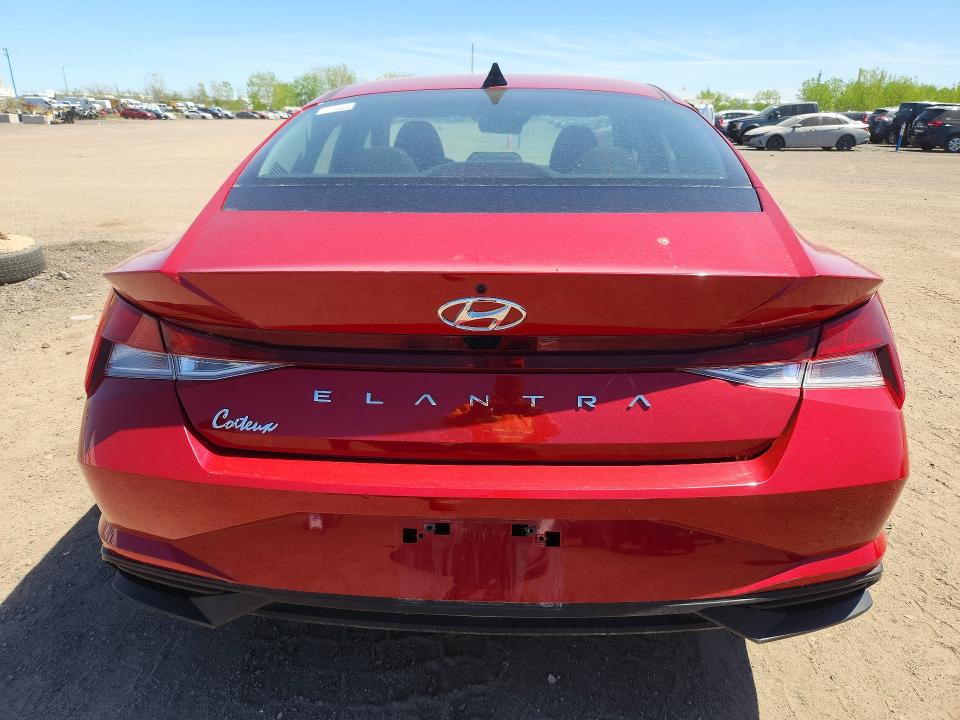 Продажа на аукционе авто 2022 Hyundai Elantra, vin: KMHLM4AG5NU324691, номер лота: 53836946
