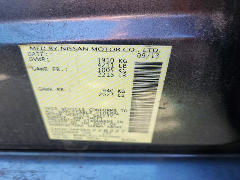 Продажа на аукционе авто 2014 Nissan Altima, vin: 1N4AL3AP3EN228227, номер лота: 51723836