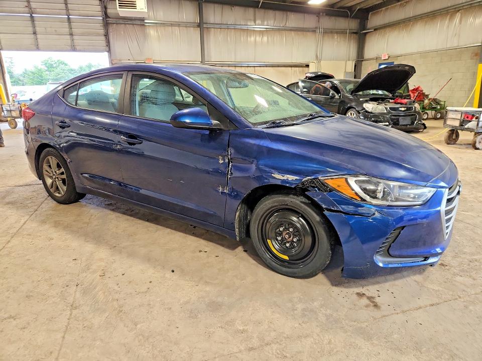 53798406 :رقم المزاد ، 5NPD84LF6JH389667 vin ، 2018 Hyundai Elantra مزاد بيع