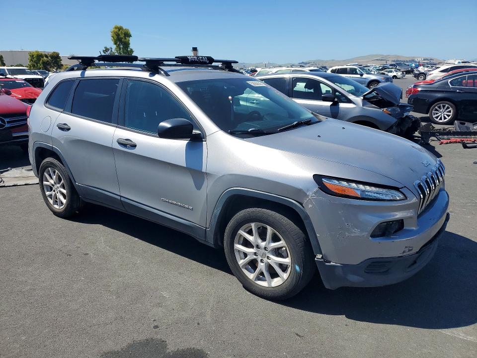 Продажа на аукционе авто 2016 Jeep Cherokee, vin: 1C4PJLAB5GW288103, номер лота: 53558146