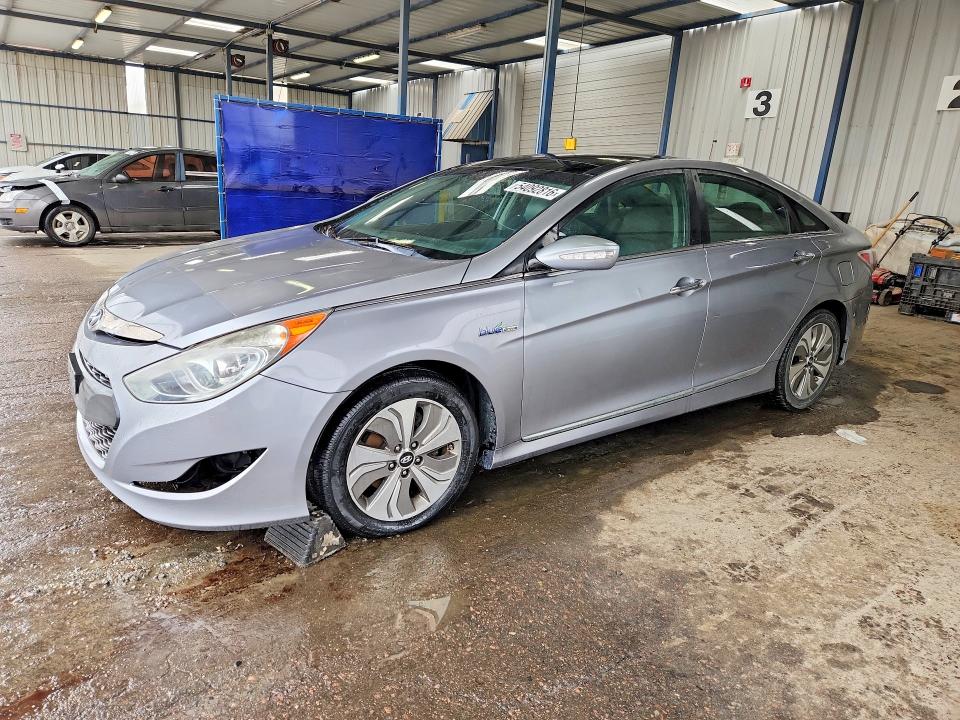 2015 Hyundai Sonata Hybrid მანქანა იყიდება აუქციონზე, vin: KMHEC4A47FA129566, აუქციონის ნომერი: 54092816