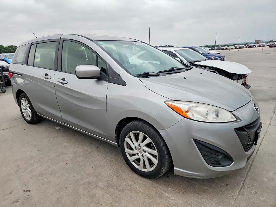2012 Mazda 5 მანქანა იყიდება აუქციონზე, vin: JM1CW2BLXC0132718, აუქციონის ნომერი: 54287596