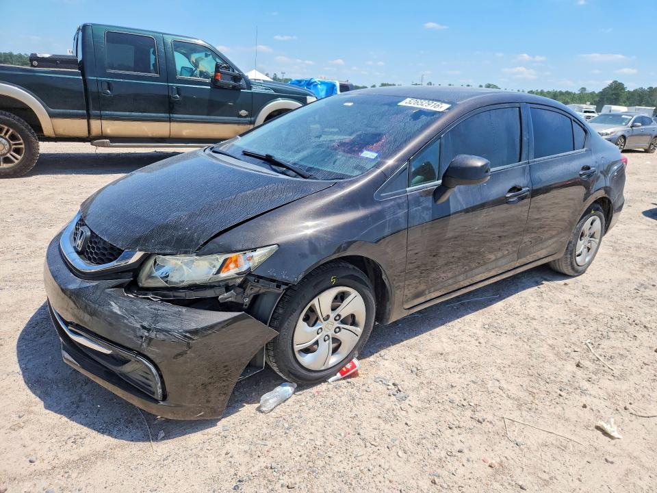 52652916 :رقم المزاد ، 2HGFB2F53DH567700 vin ، 2013 Honda Civic مزاد بيع
