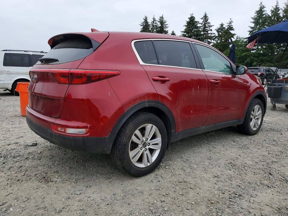 55345586 :رقم المزاد ، KNDPMCACXH7273740 vin ، 2017 Kia Sportage مزاد بيع