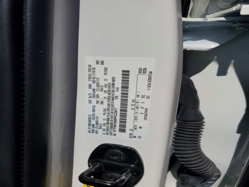 2023 Ford F150 მანქანა იყიდება აუქციონზე, vin: 1FTFW1E88PFC23617, აუქციონის ნომერი: 55219116