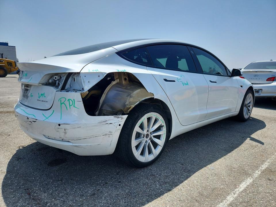 Продажа на аукционе авто 2021 Tesla Model 3, vin: 5YJ3E1EB6MF045143, номер лота: 53125596