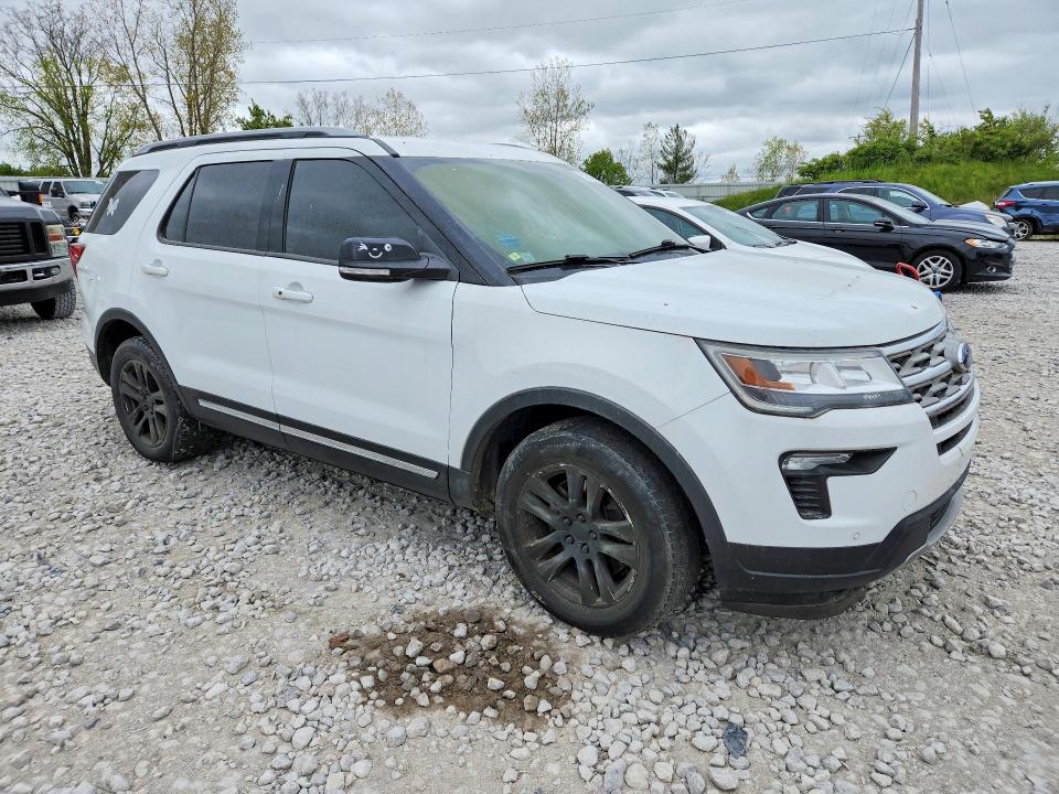 53279726 :رقم المزاد ، 1FM5K8D85JGB20430 vin ، 2018 Ford Explorer مزاد بيع