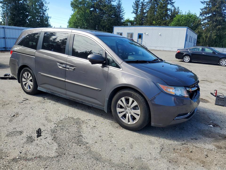 53617306 :رقم المزاد ، 5FNRL5H66GB054337 vin ، 2016 Honda Odyssey مزاد بيع