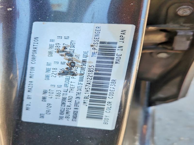 Продаж на аукціоні авто 2010 Mazda 3, vin: JM1BL1H57A1221855, номер лоту: 52207266