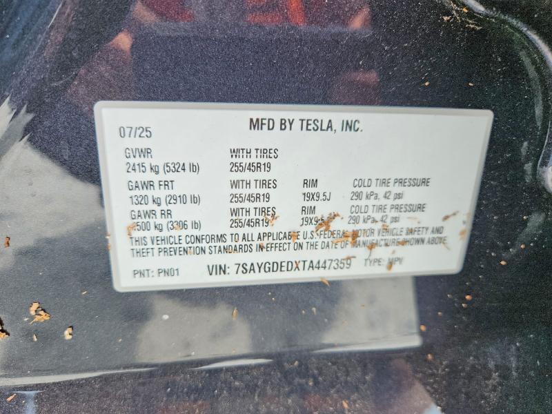 Продажа на аукционе авто 2026 Tesla Model  Y, vin: 7SAYGDEDXTA447359, номер лота: 55060866