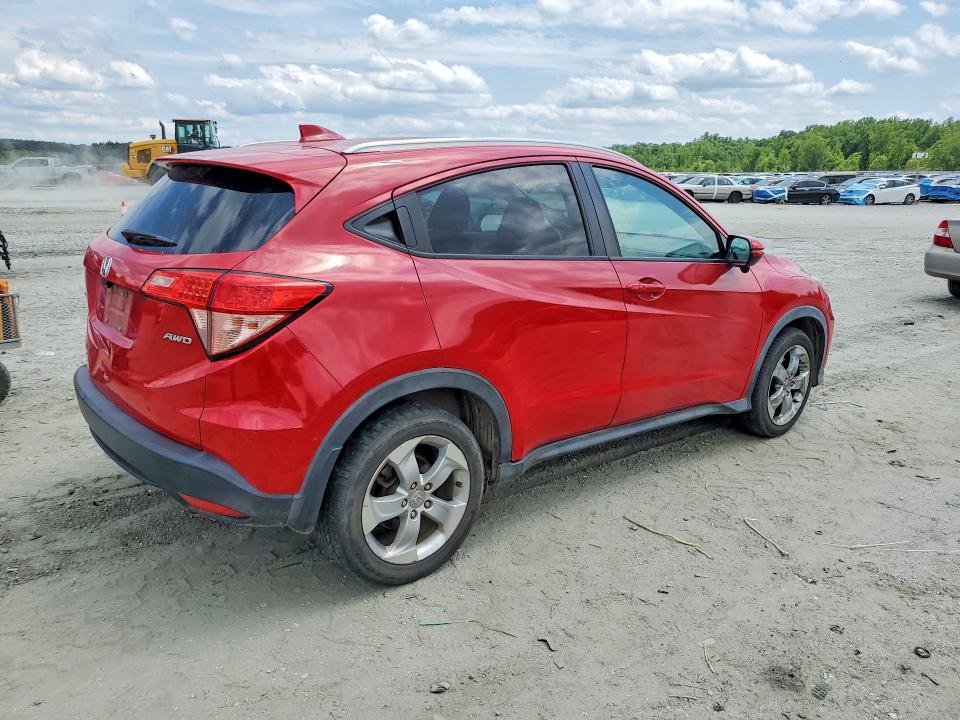 2016 Honda Hr-v მანქანა იყიდება აუქციონზე, vin: 3CZRU6H71GM737905, აუქციონის ნომერი: 53309066