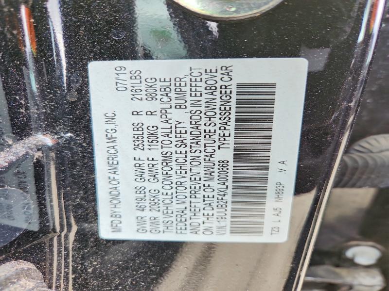 Aukcja sprzedaży 2020 Acura Tlx, vin: 19UUB2F4XLA000668, numer aukcji: 52372136