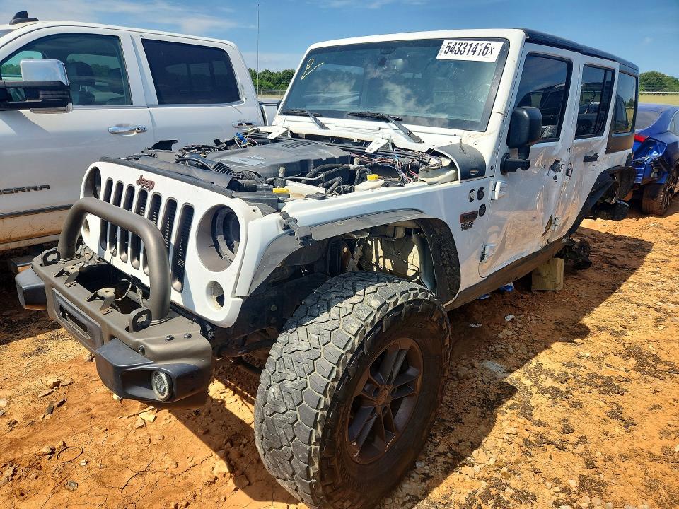 Aukcja sprzedaży 2016 Jeep Wrangler Unlimited, vin: 1C4BJWEG2GL338183, numer aukcji: 54331416